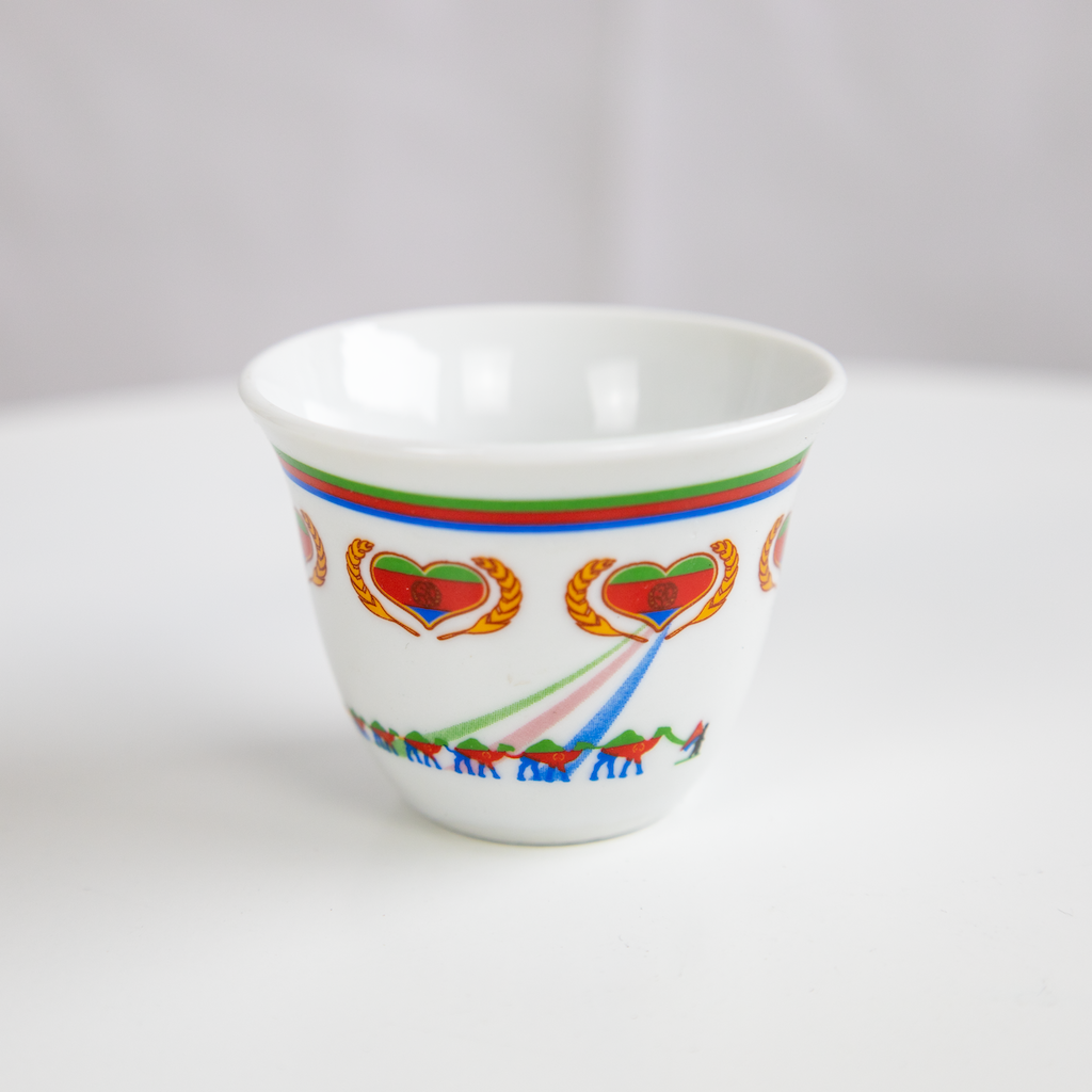 Porzellantassen eritreisches Design