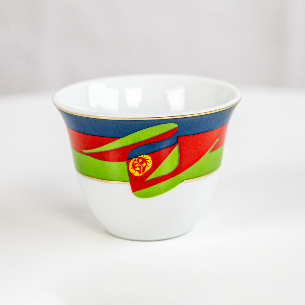 Porzellantassen eritreisches Design