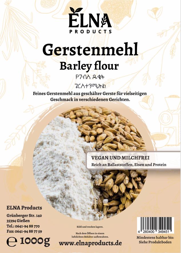 Gerstenmehl 1000g