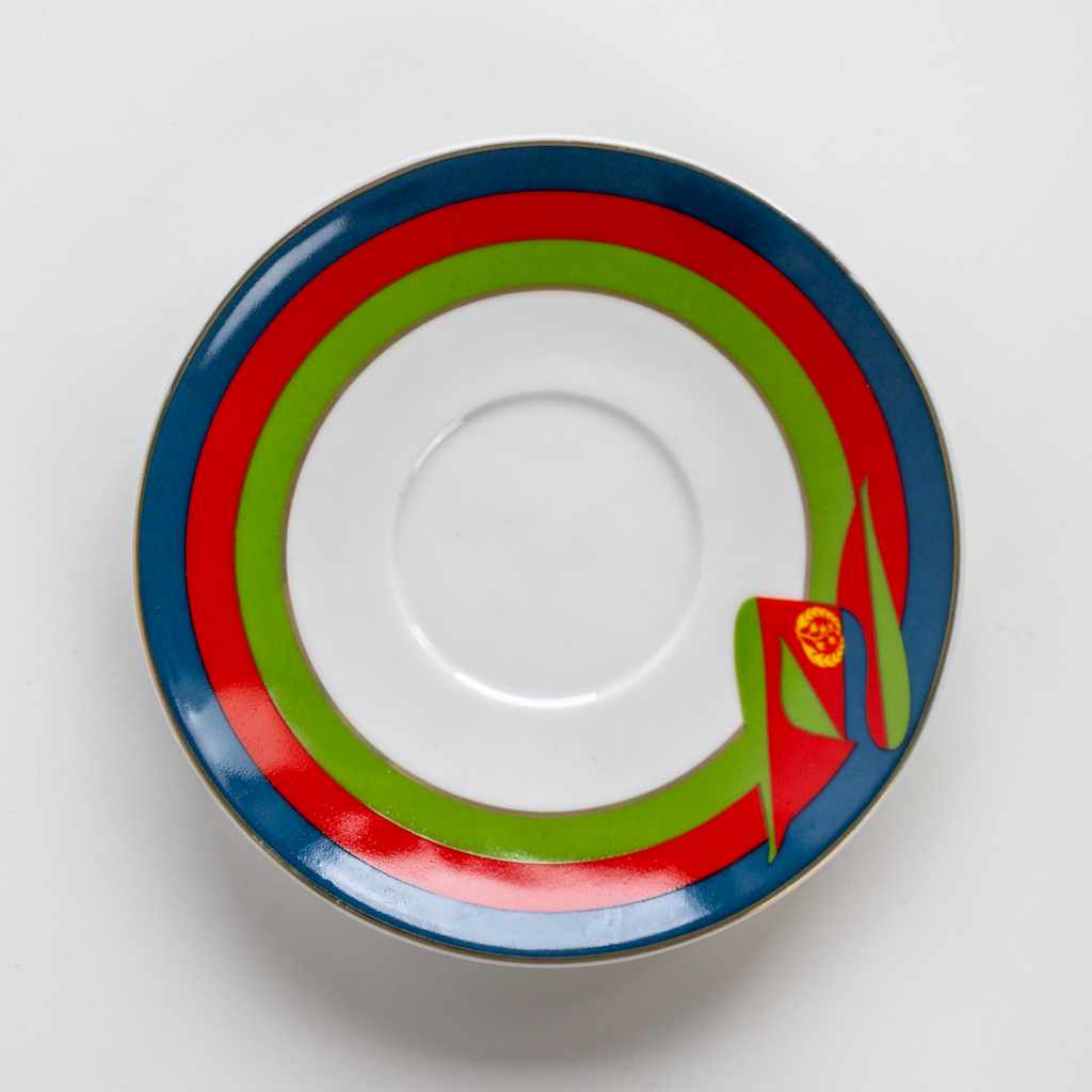 Porzellantassen in Saba, Tilét und Eritreadesign