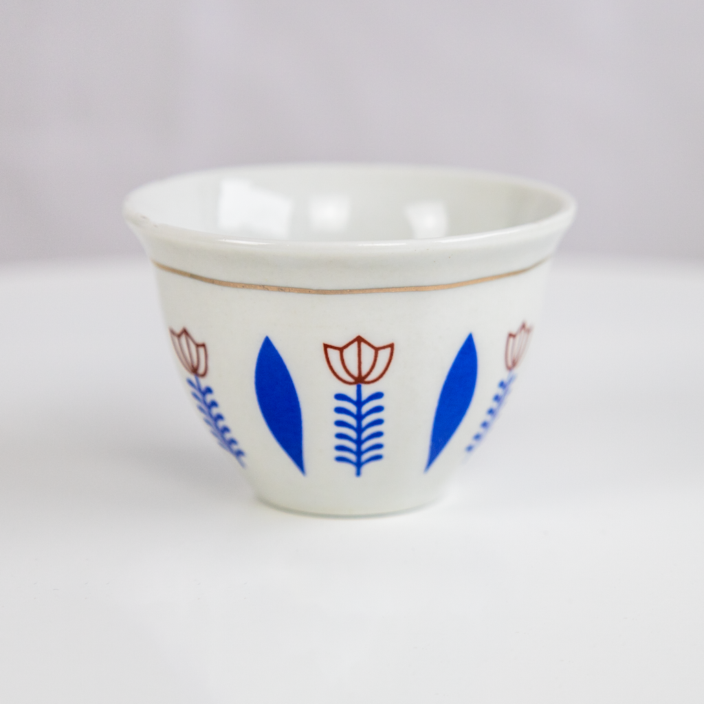 Porzellantassen äthiopisches Design