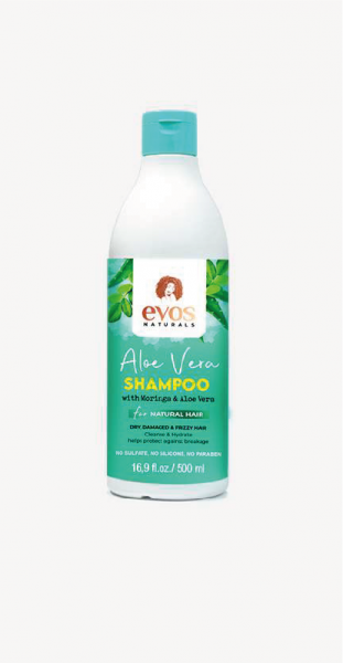 Evos Naturals Aloe Vera &amp; Moringa Shampoo 500ml